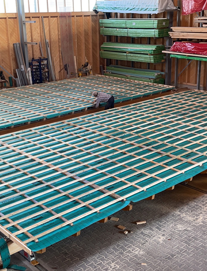 Dachelemente der Zimmerei Ring