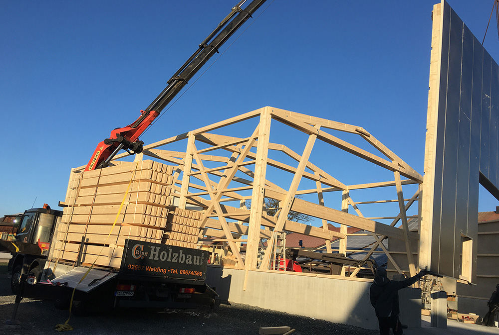 Gewerbliche Bauten der Zimmerei Ring