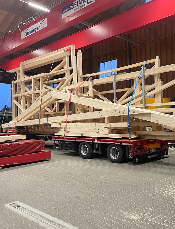 Holzbau der Zimmerei Ring