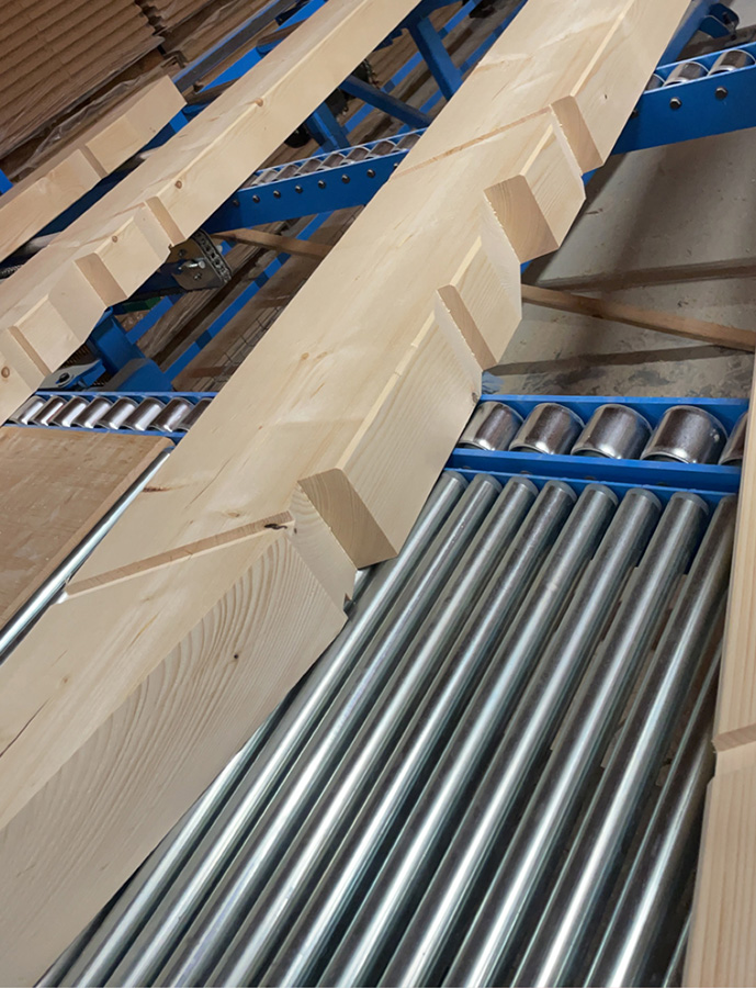 Holzbau der Zimmerei Ring