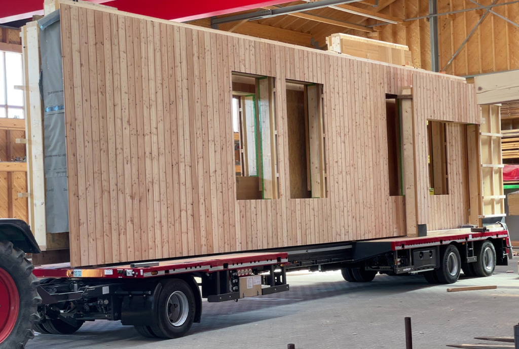 Holzhäuser der Zimmerei Ring